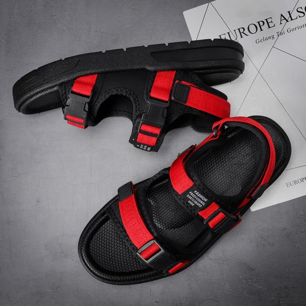 sandals designer sandals men's outdoor fashion beach footwear lightweight summer shoes breathable vietnam hiking platform gladiator 230, Black
sandals designer sandals men's outdoor fashion beach footwear lightweight summer shoes breathable vietnam hiking platform gladiator 230, Black
