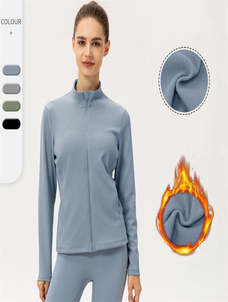undefined-lu winter padded yoga women jacket female slim stripes pit stripes warm zipper sportswear running fitness clothing4281128
undefined-lu winter padded yoga women jacket female slim stripes pit stripes warm zipper sportswear running fitness clothing4281128