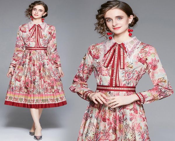 womens boutique bow printed dress long sleeve 2022 spring autumn pleated dress highend elegant lady dress party evening dresses3685797, Black
womens boutique bow printed dress long sleeve 2022 spring autumn pleated dress highend elegant lady dress party evening dresses3685797, Black