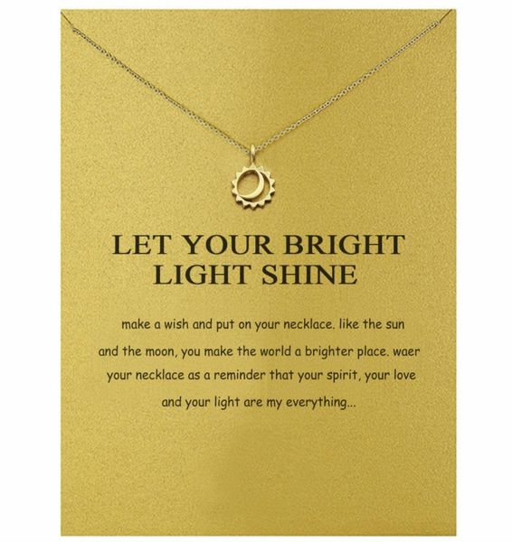 fashion necklaces moon sun pendant necklace gold silver colors alloy pendants with gift card fashion jewelry1918535
fashion necklaces moon sun pendant necklace gold silver colors alloy pendants with gift card fashion jewelry1918535