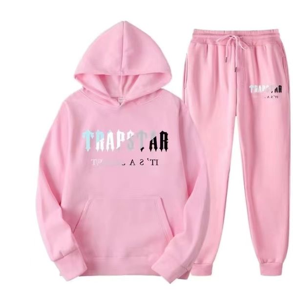 men's hoodies sweatshirts 2022fw trapstar sports suit men women blue white towel embroidered hoodie sweatpants plush fitness leisure tr, Black
men's hoodies sweatshirts 2022fw trapstar sports suit men women blue white towel embroidered hoodie sweatpants plush fitness leisure tr, Black