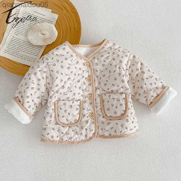 engepapa baby girls winter padded jacket thickened long sleeves girls floral coat spring baby girls pocket cardigan jacket l230712, Blue;gray
engepapa baby girls winter padded jacket thickened long sleeves girls floral coat spring baby girls pocket cardigan jacket l230712, Blue;gray