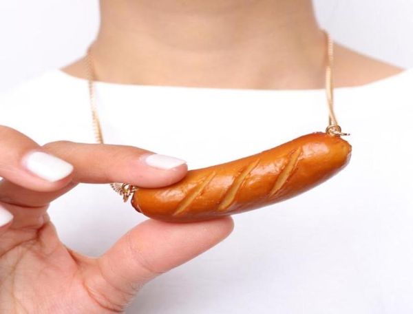 new fashion jewelry mimics the personality necklace of baked sausage with cute necklace girl039s funny accessories85467254952069, Silver
new fashion jewelry mimics the personality necklace of baked sausage with cute necklace girl039s funny accessories85467254952069, Silver
