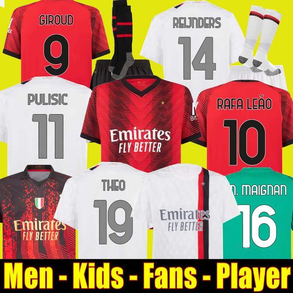 reijnders 23 24 koche soccer jerseys ac milans giroud de ketelaere rafa leao football shirt fourth 4th men kids kit uniforms 2023 2024 pulis, Black;yellow
reijnders 23 24 koche soccer jerseys ac milans giroud de ketelaere rafa leao football shirt fourth 4th men kids kit uniforms 2023 2024 pulis, Black;yellow