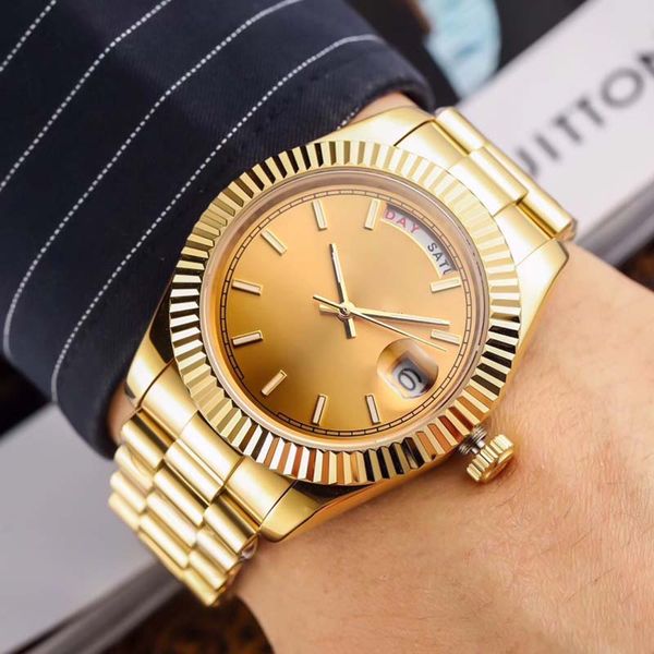 rlx watch watches mens 40mm watch daydate automatic mechanical movement waterproof luminous men wristwatch 904l stainless steel strap es, Slivery;golden
rlx watch watches mens 40mm watch daydate automatic mechanical movement waterproof luminous men wristwatch 904l stainless steel strap es, Slivery;golden