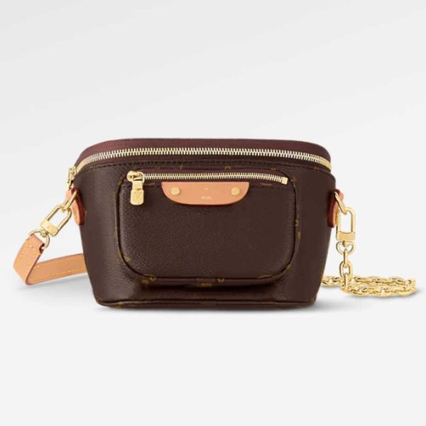 fashion designer mini bumbag women waist bags brown flower easy pouch on strap fannypack mens belt bag crossbody fanny pack, Silver
fashion designer mini bumbag women waist bags brown flower easy pouch on strap fannypack mens belt bag crossbody fanny pack, Silver
