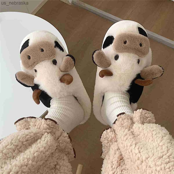 upgrate cute animal slipper for women girls fluffy winter warm slippers woman cartoon milk cow house slippers funny shoes l230518, Black;grey
upgrate cute animal slipper for women girls fluffy winter warm slippers woman cartoon milk cow house slippers funny shoes l230518, Black;grey
