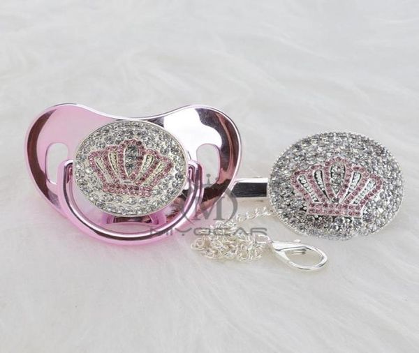 miyocar gold beautiful gold bling pink crown pacifier and pacifier clip set bpa dummy bling unique design apcb18182919
miyocar gold beautiful gold bling pink crown pacifier and pacifier clip set bpa dummy bling unique design apcb18182919