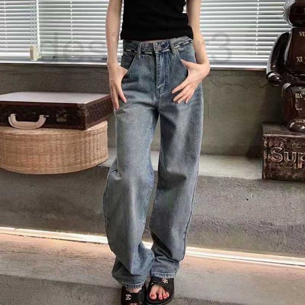 women's jeans designer new waist letter woven belt with unique design straight tube wide leg jeans for women y1sd, Blue
women's jeans designer new waist letter woven belt with unique design straight tube wide leg jeans for women y1sd, Blue