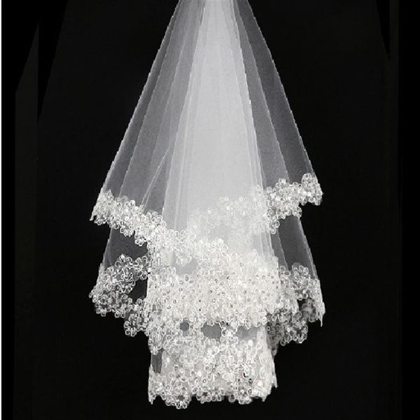 2017 new accessories charming wedding the bride's wedding veil of no comb veil ed889 sequins applique veil220j, Black
2017 new accessories charming wedding the bride's wedding veil of no comb veil ed889 sequins applique veil220j, Black