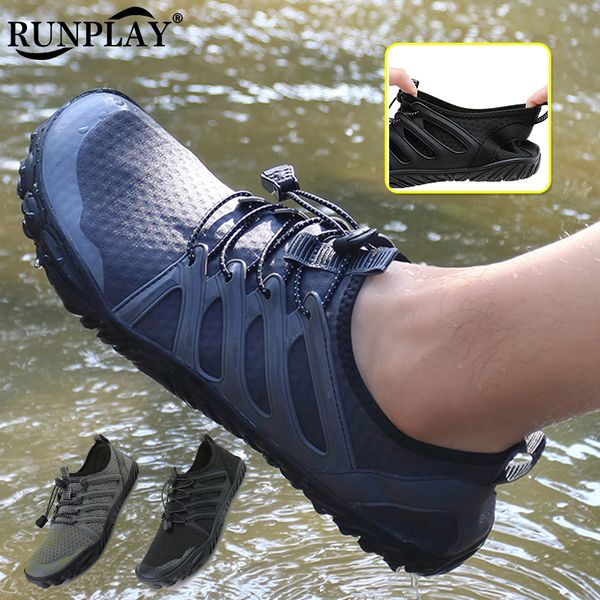 water shoes men's barefoot aqua shoes beach water sports shoes drainage swimming sandals upstream drift hiking shoes beach diving surfi, Black
water shoes men's barefoot aqua shoes beach water sports shoes drainage swimming sandals upstream drift hiking shoes beach diving surfi, Black