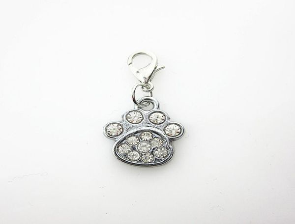 20pcs selling lobster clasp rhinestone crystal dog paw dangle charms for floating pendant lockets diy jewelry8170761, Bronze;silver
20pcs selling lobster clasp rhinestone crystal dog paw dangle charms for floating pendant lockets diy jewelry8170761, Bronze;silver