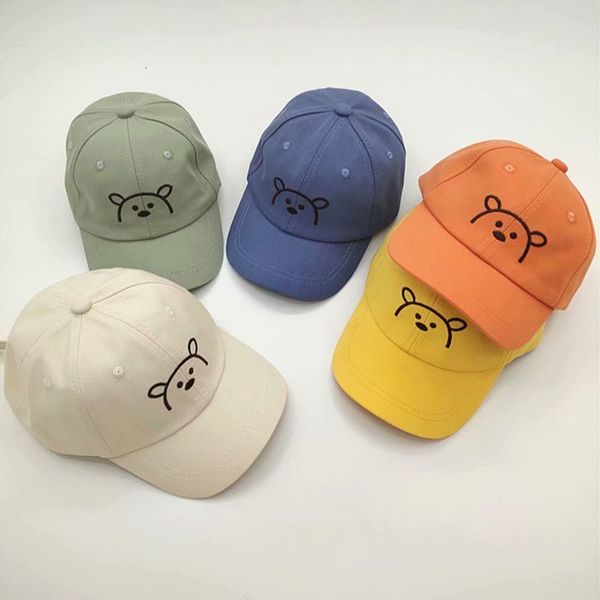caps hats children s spring autumn cute bear embroidery girls boys baseball cap baby sun hat for born protection breathable 230720, Yellow
caps hats children s spring autumn cute bear embroidery girls boys baseball cap baby sun hat for born protection breathable 230720, Yellow
