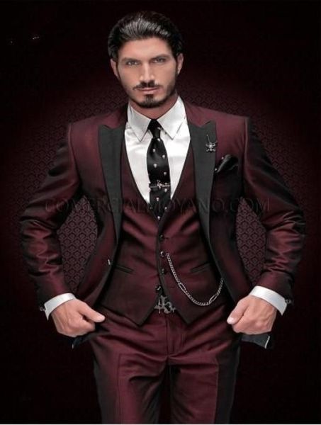 handsome groomsmen peak lapel groom tuxedos one button men suits weddingprom man blazer jacketpantsvesttie 8886486782, Black;gray
handsome groomsmen peak lapel groom tuxedos one button men suits weddingprom man blazer jacketpantsvesttie 8886486782, Black;gray