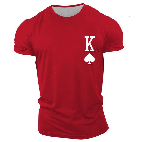 mens tshirts summer solid tshirt casual poker print short sleeve oneck loose street sports oversized shirt 230720, White;black
mens tshirts summer solid tshirt casual poker print short sleeve oneck loose street sports oversized shirt 230720, White;black