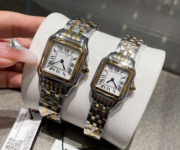 luxury fashion his and her watch set vintage tank watches cheetah watch diamond gold platinum rose pink grey rectangle quartz watch stainles, Slivery;brown
luxury fashion his and her watch set vintage tank watches cheetah watch diamond gold platinum rose pink grey rectangle quartz watch stainles, Slivery;brown