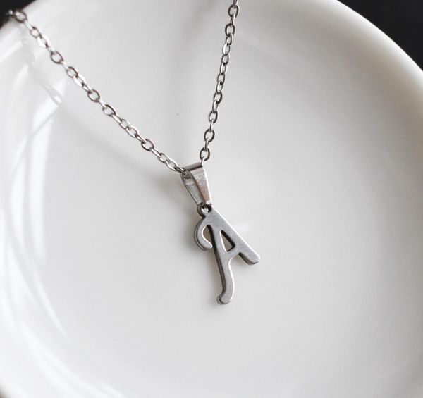womens jewelry name initials heart pendant necklace 26 letters stainless steel necklaces girls gifts first letter accessories3720622, Silver
womens jewelry name initials heart pendant necklace 26 letters stainless steel necklaces girls gifts first letter accessories3720622, Silver