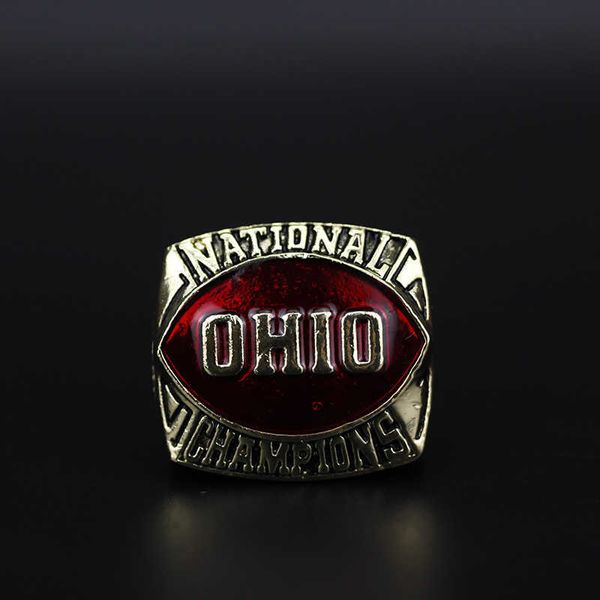 1961 ohio state university buckeye national football championship ring, Golden;silver
1961 ohio state university buckeye national football championship ring, Golden;silver