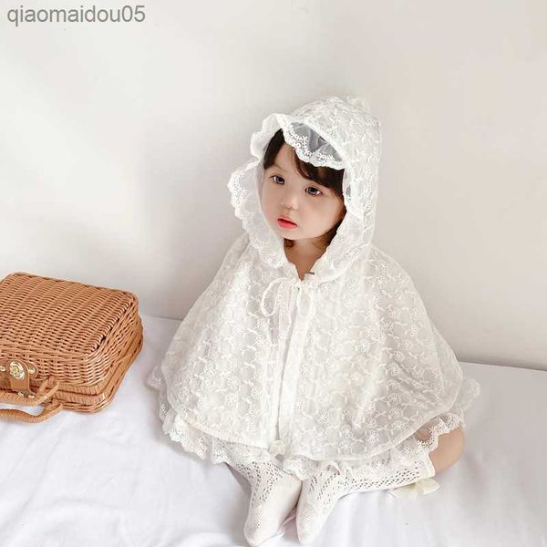 summer fashion toddler floral lace shl lovely baby girls drstring lined coats hooded kids sun-proof for 0-36 months l230712, Blue;gray
summer fashion toddler floral lace shl lovely baby girls drstring lined coats hooded kids sun-proof for 0-36 months l230712, Blue;gray