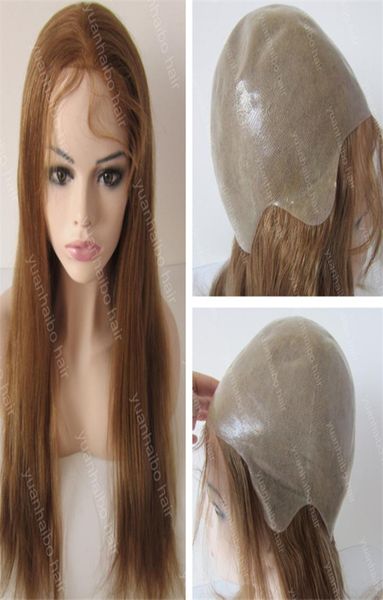silky straight malaysian virgin brown hair natural hairline full thin skin wig 5907235, Black;brown
silky straight malaysian virgin brown hair natural hairline full thin skin wig 5907235, Black;brown
