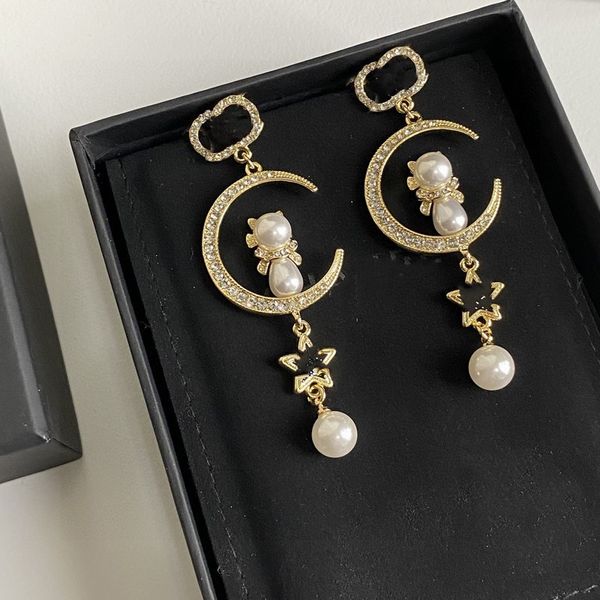20style luxury brand designers letters stud channel geometric women long crystal pearl earring bride wedding party jewerlry ax34g, Golden;silver
20style luxury brand designers letters stud channel geometric women long crystal pearl earring bride wedding party jewerlry ax34g, Golden;silver