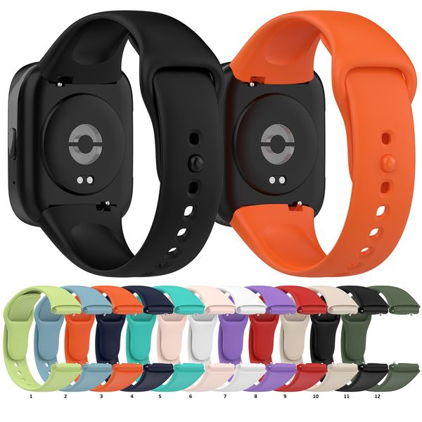 Image of For Redmi Watch3 lite Wristband Wrist Strap Smart Watch Band Strap Soft TPU Redmi watch3 active Watchband Replacement Smartwatch Band FREE SHIP