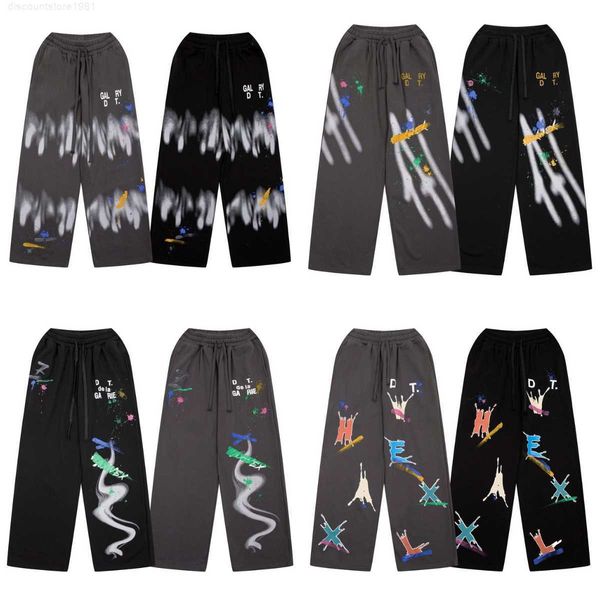designer mens sports pants slim denim straight sweatpants speckled letter print pant women high street couple galleries dept loose versatile, Black
designer mens sports pants slim denim straight sweatpants speckled letter print pant women high street couple galleries dept loose versatile, Black