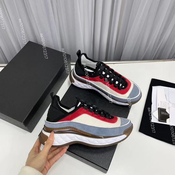 2023 designer shoes calfskin casual shoe reflective sneakers men women vintage suede leather trainers patchwork leisure shoe 35-45, Black
2023 designer shoes calfskin casual shoe reflective sneakers men women vintage suede leather trainers patchwork leisure shoe 35-45, Black