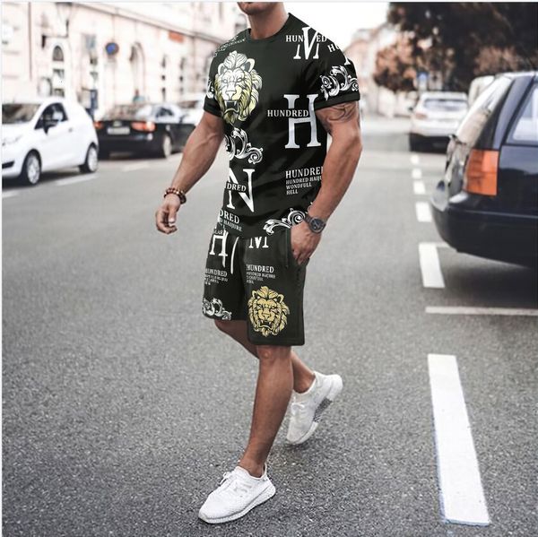 men s tracksuits summer floral print t shirt shorts suit short sleeve two piece set vintage style boho tracksuit couple outfit decoration 23, Gray
men s tracksuits summer floral print t shirt shorts suit short sleeve two piece set vintage style boho tracksuit couple outfit decoration 23, Gray