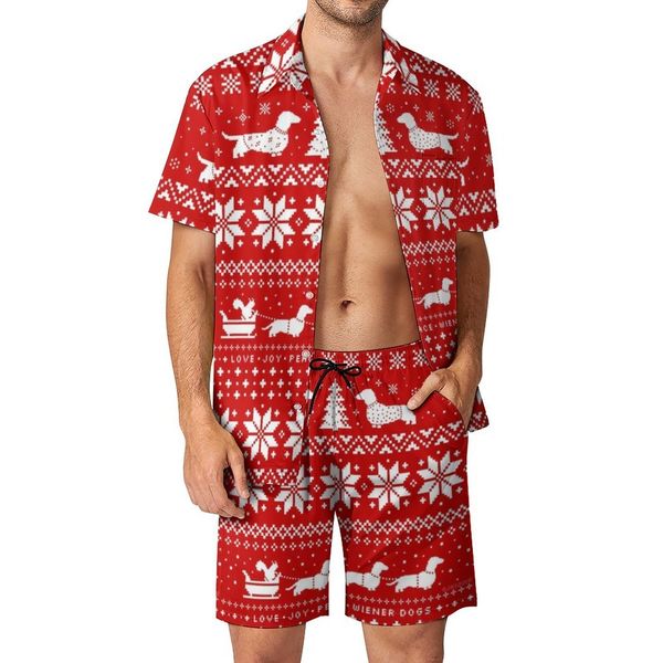 men s tracksuits vintage dog print men sets dachshund silhouettes christmas casual shorts cool beach shirt set short sleeve big size suit 23, Gray
men s tracksuits vintage dog print men sets dachshund silhouettes christmas casual shorts cool beach shirt set short sleeve big size suit 23, Gray