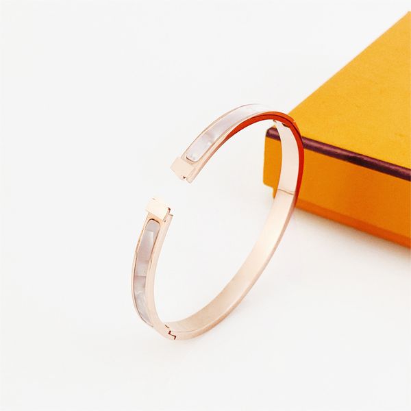 fashion bracelet enamel shell womens mens fashion jewelry titanium steel no fading men womens party gift rose gold silver plated designer br, Black
fashion bracelet enamel shell womens mens fashion jewelry titanium steel no fading men womens party gift rose gold silver plated designer br, Black