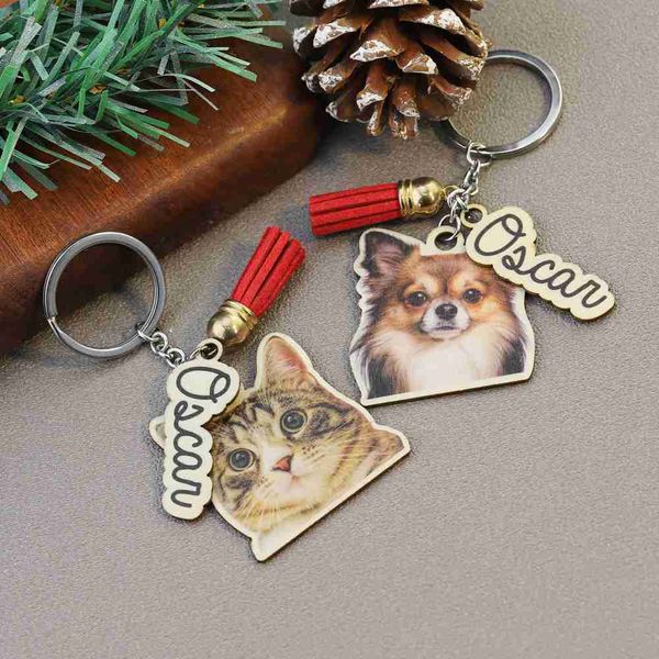 key rings personalized pet p keychain custom dog cat portrait wooden keyring with pet name pet lover gift l230720, Slivery;golden
key rings personalized pet p keychain custom dog cat portrait wooden keyring with pet name pet lover gift l230720, Slivery;golden