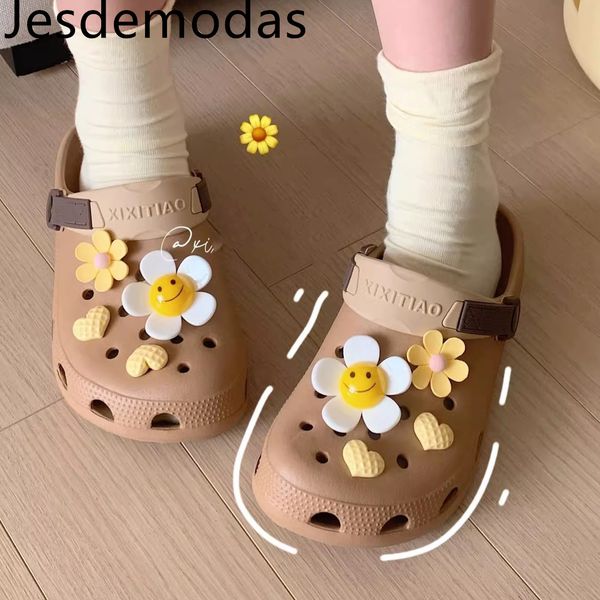 sandals hole shoes for diy sunflower smile face charms garden clogs beach slippers women's holiday pillow cloud slippers sandals 230719, Black
sandals hole shoes for diy sunflower smile face charms garden clogs beach slippers women's holiday pillow cloud slippers sandals 230719, Black