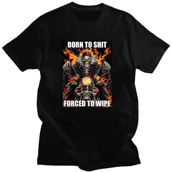 cool born to shit forced wipe t-shirt fashion cartoon funny tee hip-pop cotton streetwears casual daily teu8h8h2y9, White;black
cool born to shit forced wipe t-shirt fashion cartoon funny tee hip-pop cotton streetwears casual daily teu8h8h2y9, White;black