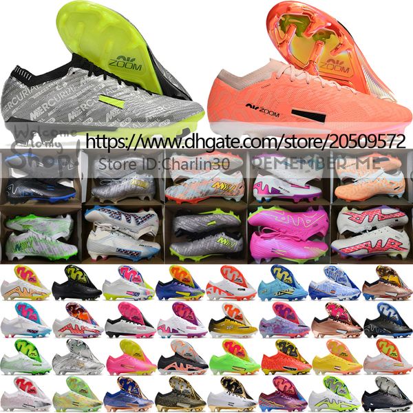 send with bag quality soccer football boots zoom vapores 15 elite fg acc knit shoes for mens mbappe cr7 ronaldo 25th anniversary training so, Black
send with bag quality soccer football boots zoom vapores 15 elite fg acc knit shoes for mens mbappe cr7 ronaldo 25th anniversary training so, Black