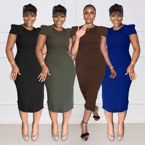 sleeveless design casual figure fitting split button hugging dress for women, Black;gray
sleeveless design casual figure fitting split button hugging dress for women, Black;gray