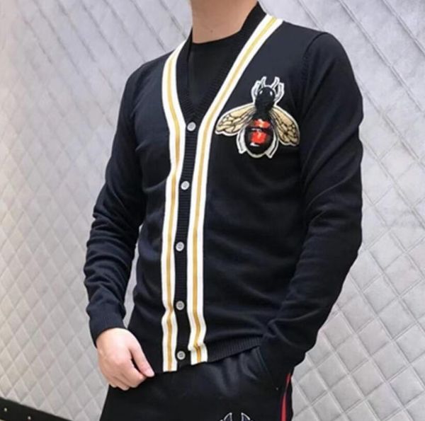 mens designer sweater bee luxury g letter clothes black pullover women sweater casual embroidery, White;black
mens designer sweater bee luxury g letter clothes black pullover women sweater casual embroidery, White;black