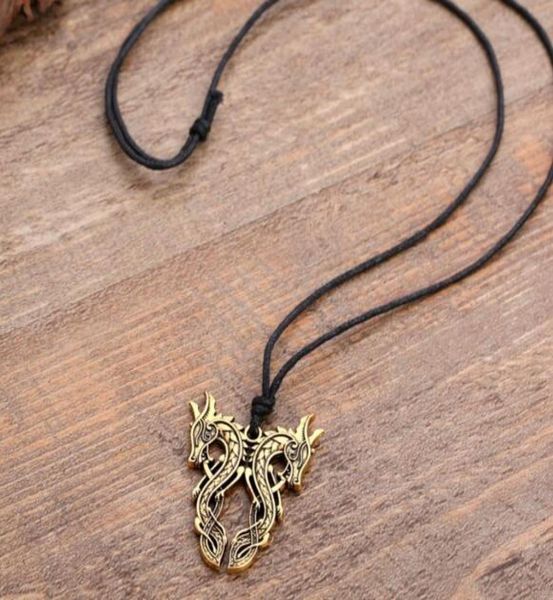 vintage fashion jewelry double dragon pendant punk style ssangyong charm pendant viking nordic talisman necklace7254960, Silver
vintage fashion jewelry double dragon pendant punk style ssangyong charm pendant viking nordic talisman necklace7254960, Silver