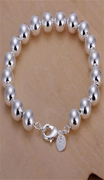 10pcslot whole 925 sterling silver plated 10m bead bracelet solid lknspch1364547862, Black
10pcslot whole 925 sterling silver plated 10m bead bracelet solid lknspch1364547862, Black