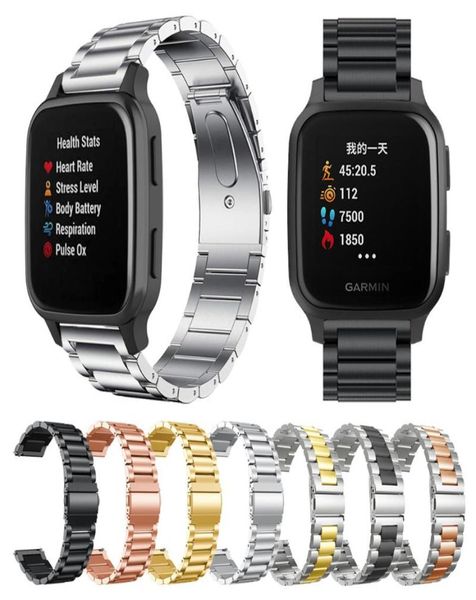 watch bands metal stainless steel strap for garmin venu sq music smartwatch wrist band bracelet accessories forerunner 645m 245m w5269636, Black;brown
watch bands metal stainless steel strap for garmin venu sq music smartwatch wrist band bracelet accessories forerunner 645m 245m w5269636, Black;brown