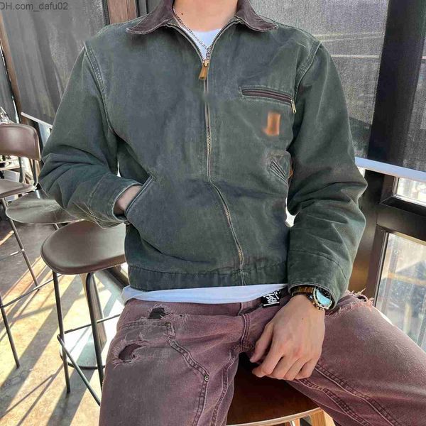 men's jackets mens jacket hip hop vintage jackets washed detroit coats american retro work jacket z230720, Black;brown
men's jackets mens jacket hip hop vintage jackets washed detroit coats american retro work jacket z230720, Black;brown