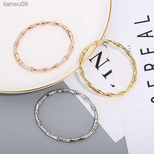 2023 fashion trend to sell bamboo bracelet women's titanium steel bracelet temperament simple sparkling exquisite jewelry l230704, Black
2023 fashion trend to sell bamboo bracelet women's titanium steel bracelet temperament simple sparkling exquisite jewelry l230704, Black