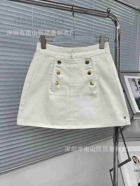 skirts designer double row gold buckle women's denim short skirt with siro fabric a-line trend 5x82, Black
skirts designer double row gold buckle women's denim short skirt with siro fabric a-line trend 5x82, Black