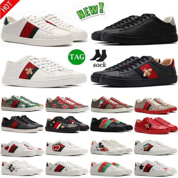 men women casual shoes designer sneakers ace bee snake tiger embroidered white green red stripes womens shoes sneaker walking sports trainer, Black
men women casual shoes designer sneakers ace bee snake tiger embroidered white green red stripes womens shoes sneaker walking sports trainer, Black