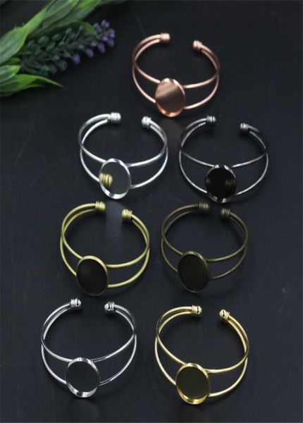 boyute new product 10 pieces 20mm round cabochon base bangles 7 colors plated diy bangle blanks8837991, Slivery;crystal
boyute new product 10 pieces 20mm round cabochon base bangles 7 colors plated diy bangle blanks8837991, Slivery;crystal