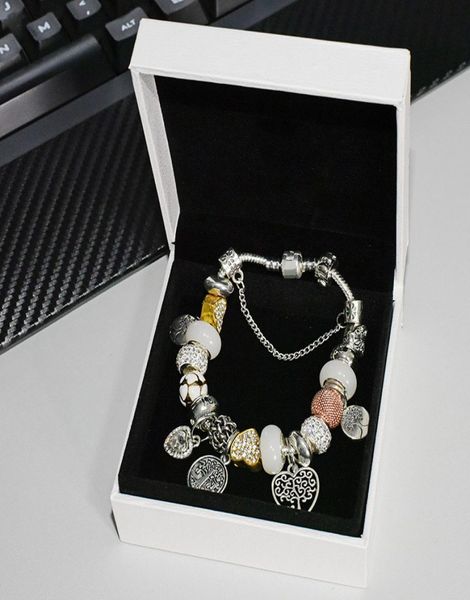 925 silver plated tree of life pendant charms bracelet set original box for chain diy beads charm bracelets for women girls6515315, Golden;silver
925 silver plated tree of life pendant charms bracelet set original box for chain diy beads charm bracelets for women girls6515315, Golden;silver