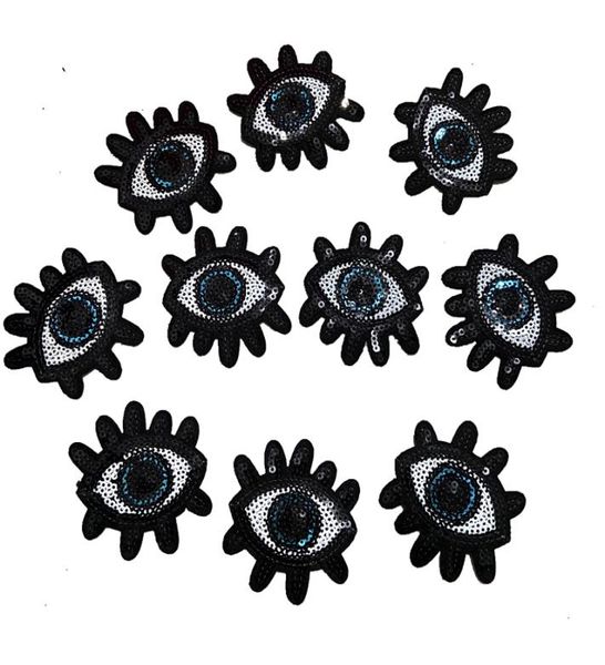 wuyucong small evil eye sequins and embroidery patches iron on sequined eyeball for clothes shoes bags2104031, Blue
wuyucong small evil eye sequins and embroidery patches iron on sequined eyeball for clothes shoes bags2104031, Blue