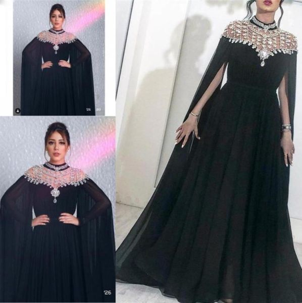 black muslim evening dresses 2020 high neck caped crystals chiffon dubai kftan saudi arabic formal evening gown long prom dress6250569, Black;red
black muslim evening dresses 2020 high neck caped crystals chiffon dubai kftan saudi arabic formal evening gown long prom dress6250569, Black;red