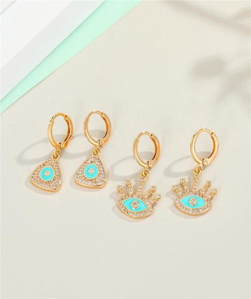 metal zircon triangle turkish eye hoop earrings for female gift jewelry bohemian rhinestone eyelash eye small circle eearrings9814293, Golden;silver
metal zircon triangle turkish eye hoop earrings for female gift jewelry bohemian rhinestone eyelash eye small circle eearrings9814293, Golden;silver