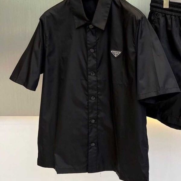 summer men's casual short-sleeved shirt shorts sports suit, nylon fabric is soft and comfortable and does not shrink, black suit is sim, Gray
summer men's casual short-sleeved shirt shorts sports suit, nylon fabric is soft and comfortable and does not shrink, black suit is sim, Gray